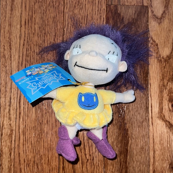 NWT 1997 & 2000 Nickelodeon The Rugrats Tommy Pickles & Kimi Finster Plush Toys - Picture 6 of 10